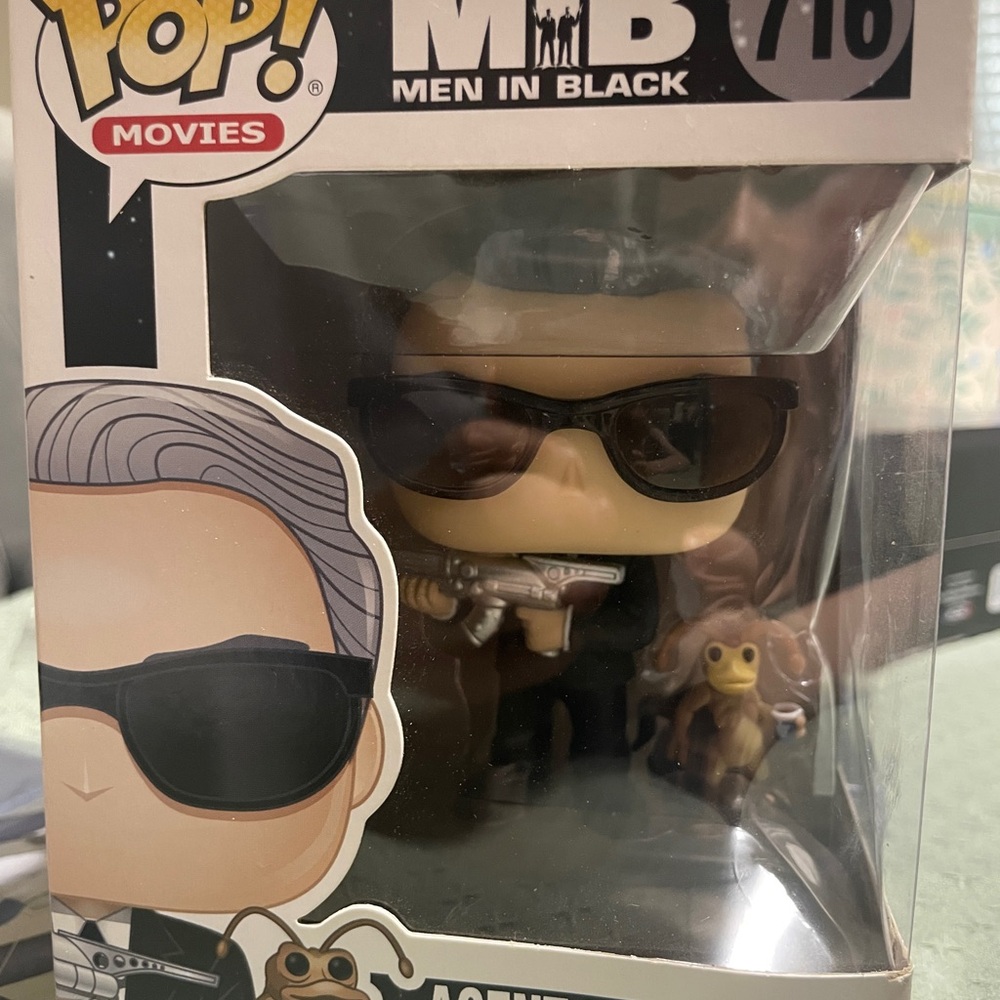 Funko Men in Black Agent J with Alien Companion